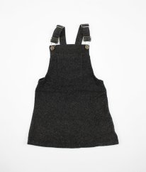 Šedá menčestrová šatová sukňa s ligotom DENIM & CO