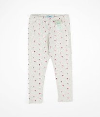 Šedé legíny s květy PRIMARK