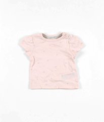 Růžové tričko s mašličkami MOTHERCARE