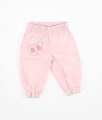 Růžové lehké kalhoty BENETTON