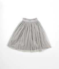 Šedá tylová sukně se spodničkou a třpytem MARKS & SPENCER