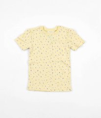 Vanilkové tričko s květy H&M