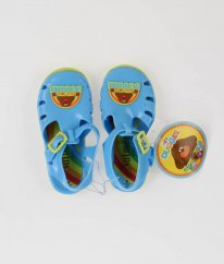 Modrozelené gumové sandály (EUR 26-27) NUTMEG