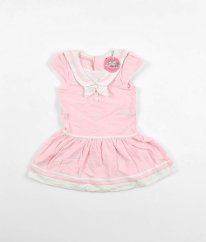 Ružové piké šaty ROCK A BYE BABY