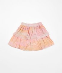 Oranžovorůžová sukně se spodničkou H&M