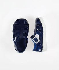 Modré gumové sandálky (EU 21)