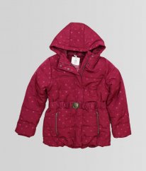 Růžová zimní bunda YIGGA