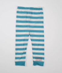 Modrobílé pruhované pyžamové kalhoty NUTMEG