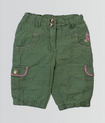 Zelené podšité kalhoty TOPOLINO