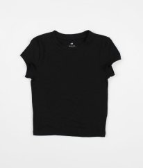 Čierna blúzka/ tričko H&M