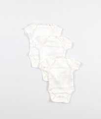 Sada 3 ks bílého body (vel.44) PRIMARK