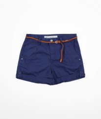 Modré elastické kraťasy DENIM & CO
