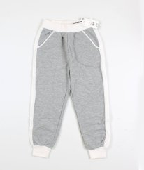 Šedobílé tepláky OVS