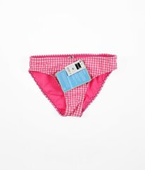 Růžový kostičkovaný spodní díl plavek DUNNES