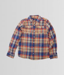 Béžovomodrá károvaná košile OSHKOSH