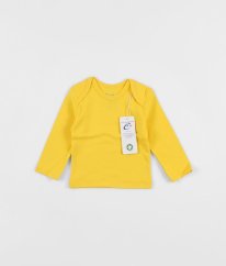 Tmavě žluté triko z biobavlny CANBOLI