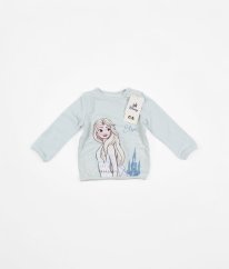 Svetlomodrá mikina Frozen DISNEY