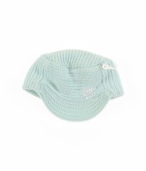 Tyrkysová pletená kšiltovka s vlnou (30%) NIKE