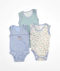 Sada 3 ks modrých body NURSERY TIME