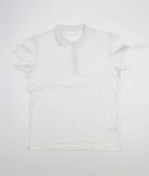 Bílé tričko s límečkem (vel. 176) GEORGE