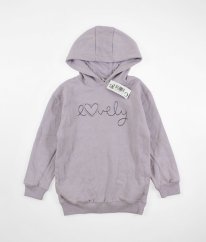 Svetlo fialová silnejšia mikina GEORGE