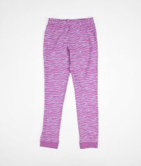 Fialové pyžamové kalhoty se vzorem NUTMEG