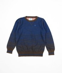 Modrohnědý svetr FAT FACE