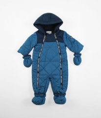 Petrolejově modrá zimní kombinéza C&A