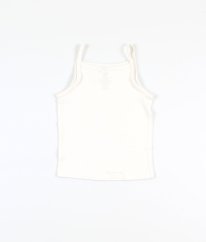 Bílé dívčí tílko H&M