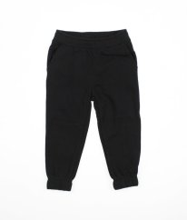 Černé silnější tepláky H&M