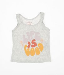 Šedé dívčí tílko PRIMARK