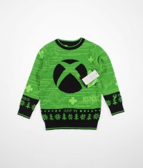 Zelený svetr XBOX
