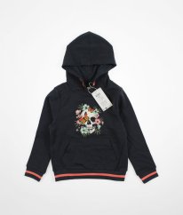 Antracitová silnější mikina s obrázkem NAME IT