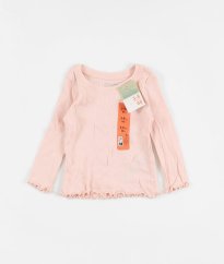 Růžové žebrované triko PRIMARK