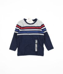 Modré triko s proužky MARKS & SPENCER