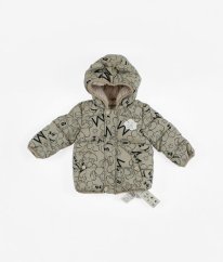 Béžová zimní bunda DISNEY