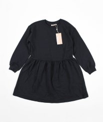 Tmavomodré mikinové šaty ONLY