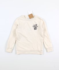 Krémová mikina z biobavlny NAME IT