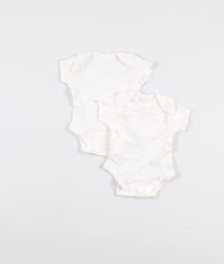 Súprava 2 ks bieleho body C&A