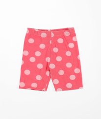 Růžové legínové kraťasy s puntíky MATALAN