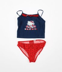 Modročervené plavky HELLO KITTY