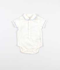 Biele košeľové body NEXT