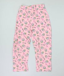 Růžové pyžamové kalhoty PRIMARK