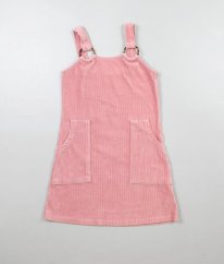 Růžová žebrovaná šatová sukně F&F