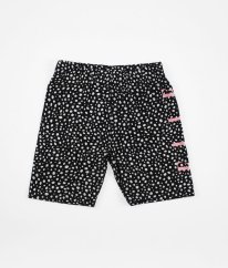 Černobílé legínové kraťasy ELLE