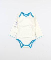Smotanovomodré body z biobavlny CANBOLI