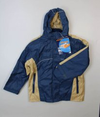 Modrobéžová bunda 3v1 jaro/podzim