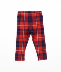 Červenomodré kárované legíny DISNEY