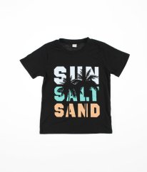 Černé tričko s obrázkem