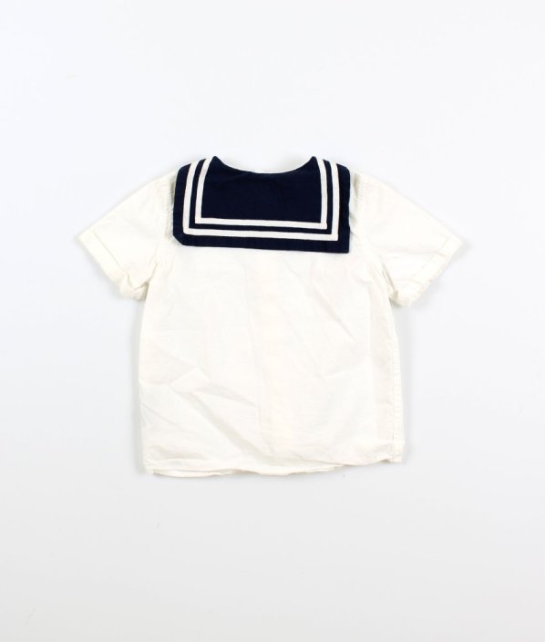 Biela námornícka košeľa H&M